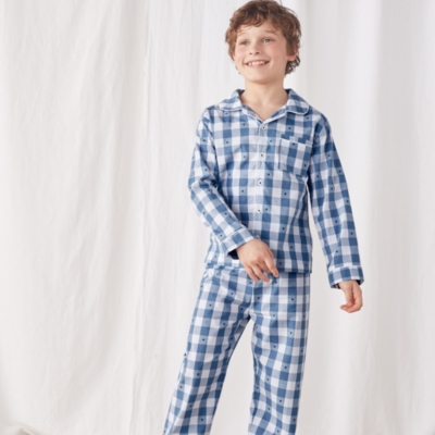 Relaxed Fit Star Gingham Pyjamas (1-12yrs)