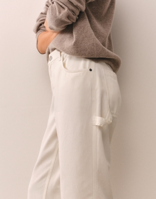 Relaxed Fit Straight Leg Jeans