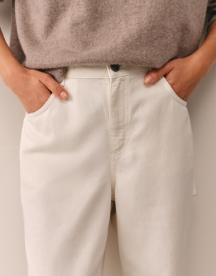 Relaxed Fit Straight Leg Jeans