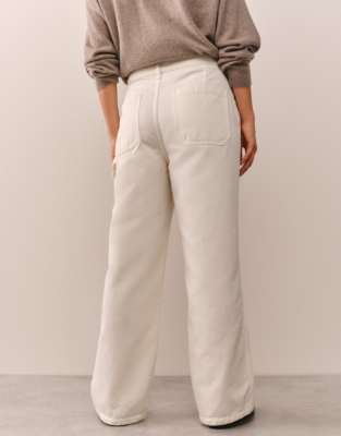 Relaxed Fit Straight Leg Jeans