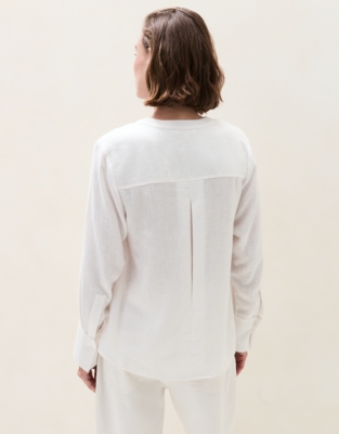 Relaxed Popover Shirt – with Chest Pockets