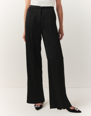 Relaxed Wide Leg Tuxedo Pants | Pants & Shorts | The White Company US