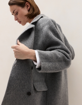 Relaxed Wool Coat