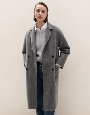 Relaxed Wool Coat