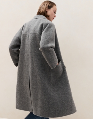 Relaxed Wool Coat