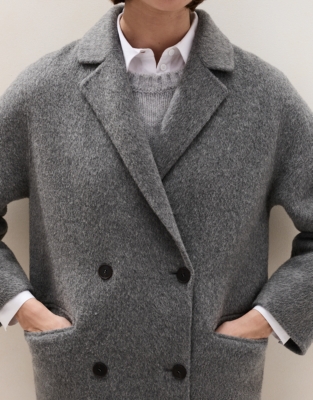 Relaxed Wool Coat