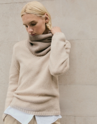 Relaxed Wool Linen Trousers