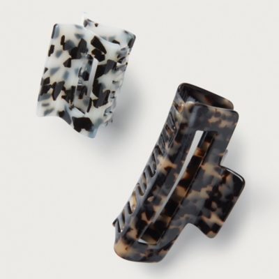 Resin Hair Clips – Set of 2