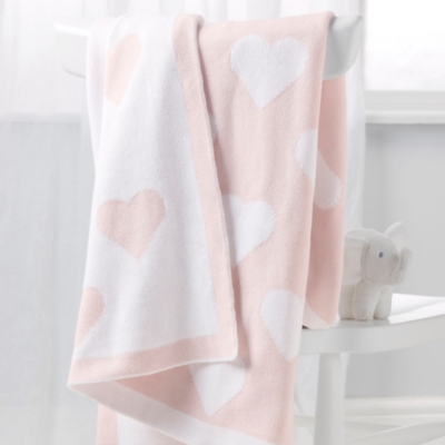 Little white discount company baby blanket