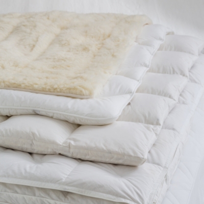 Reversible Luxury Mattress Topper Toppers & Protectors The White