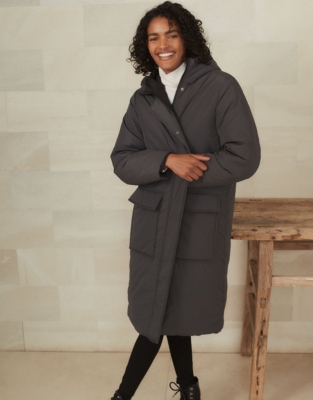 Reversible Padded Longline Coat