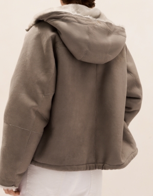 Reversible Shearling Coat