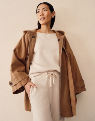 Rib Detail Sweatshirt