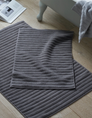 Rib Hydrocotton Bath Mat