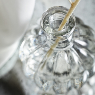 Ribbed Bud Vase Home Accessories The White Company UK