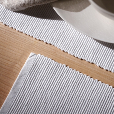 Ribbed Cotton Placemats – Set of 2
