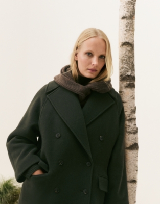 Ribbed Hood with Cashmere