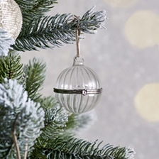 Ribbed Memory Bauble – 6cm