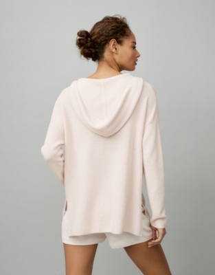 white company hoodie