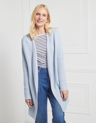 pale blue long cardigan