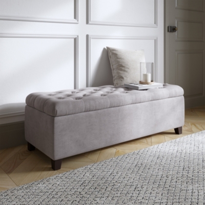 Richmond Velvet Ottoman