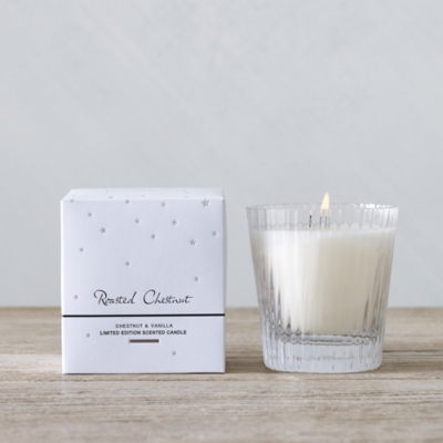 Roasted Chestnut Candle Candles & Fragrance Sale The White Company UK