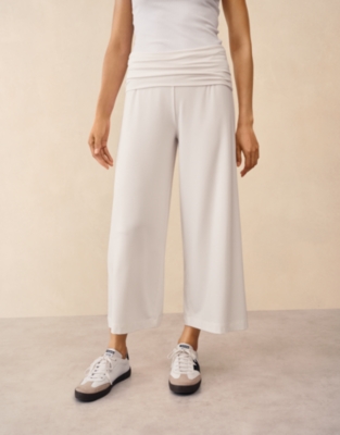 Roll Top Ankle Grazer Lounge Trousers