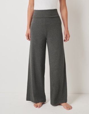 Roll Top Wide Leg Lounge Trousers