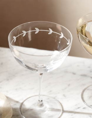 Romney Champagne Coupes – Set of 2