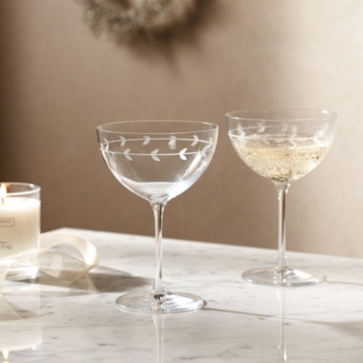 Romney Champagne Coupes – Set of 2