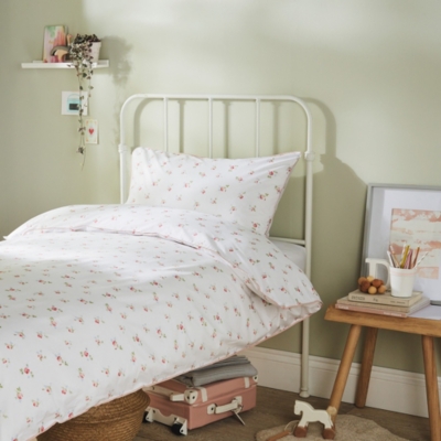 Rose EasyCare Bed Linen Set Children's Home Sale The White Company UK