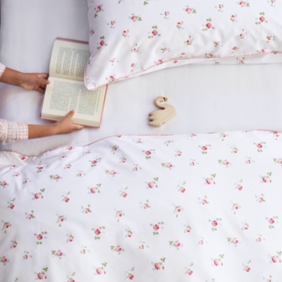 Rose EasyCare Bed Linen Set Children's Home Sale The White Company UK