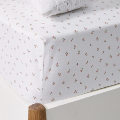 white company cot bed duvet