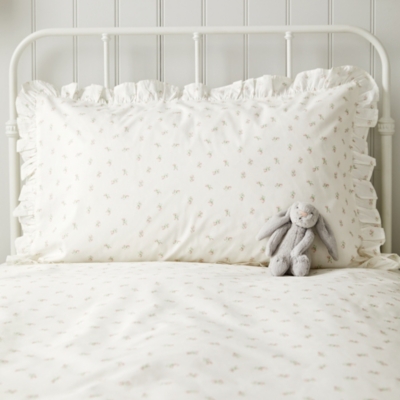 White company cot store duvet