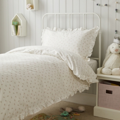 Rosebud Ruffle Bed Linen Children S Home Sale The White Company Uk