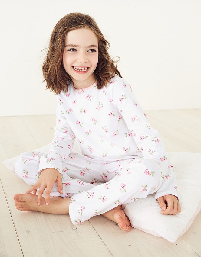 Rosie Floral Pyjamas (1-12yrs) | Baby & Children's Sale | The White ...