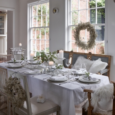 Round Beaded Placemats Set of 2 Home Sale The White Company US