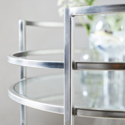 Round Drinks Trolley