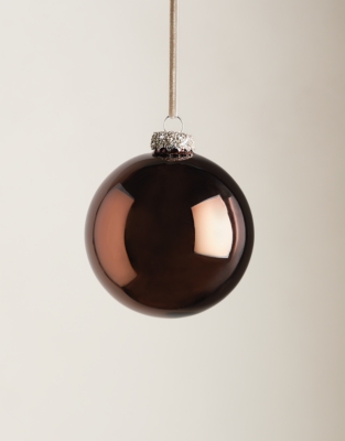 Round Mercury Chocolate Bauble