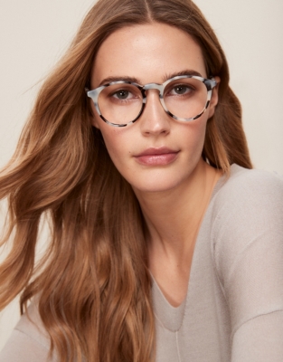 Round tortoiseshell sales reading glasses