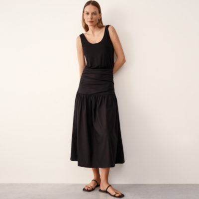 Ruched Seam Dress