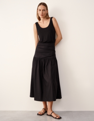 Ruched Seam Dress