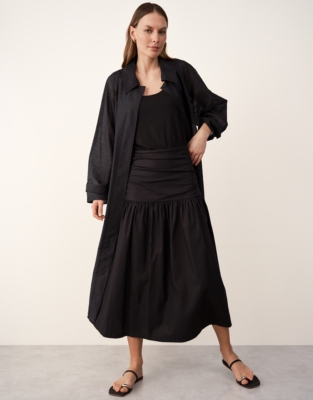 Ruched Seam Dress