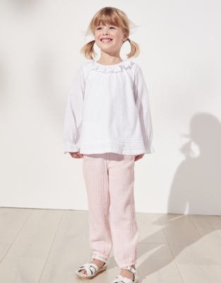 Ruffle Blouse & Trousers Set (18mths-6yrs)