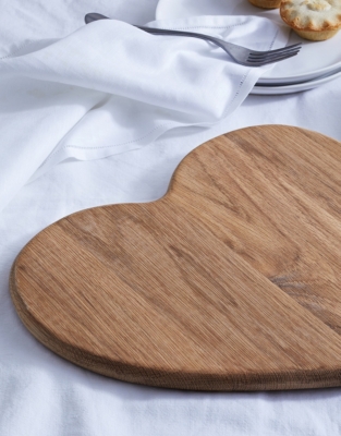Rustic Heart Oak Board – Large