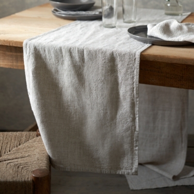 Rustic Linen Runner