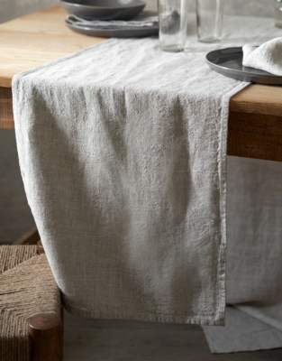 Rustic Linen Runner