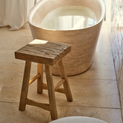 Rye Wooden Stool