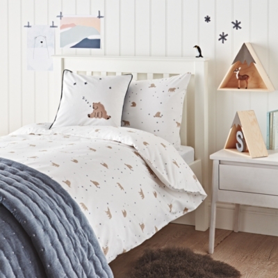 white company kids bed