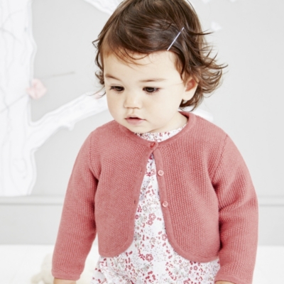 Seed Stitch Cardigan | Children & Baby | The White Company US